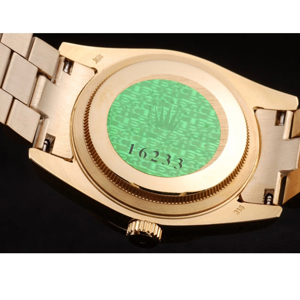 AAA Replica Watches Stainless 18k Day-Date Gold Steel Rolex Dial Plated Yellow Gold 0815